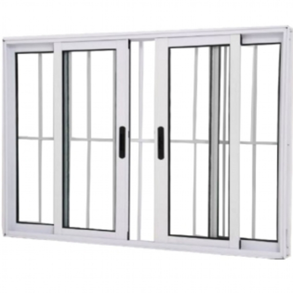 Janela Vitro 4 Folhas Alumínio Branco 1.20  X 1.20 Linha 25 C