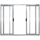 Janela Vitro 4 Folhas Alumínio Brilhante 1.00  X 1.00 Modular