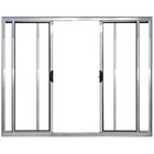 Janela Vitro 4 Folhas Alumínio Brilhante 1.00  X 1.50 Modular