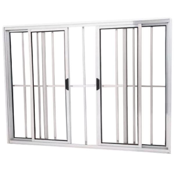 Janela Vitro 4 Folhas Alumínio Brilhante 1.20  X 1.20 Modular