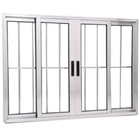 Janela Vitro 4 Folhas Alumínio Brilhante 1.20  X 1.50 Linha 2