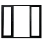 Janela Vitro 4 Folhas Alumínio Preto Linha 25 Medidas:120 X 1