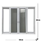 Janela Vitro 4 Folhas Com Tela Mosqueteira Linha 25 100x150 B