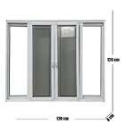 Janela Vitro 4 Folhas Com Tela Mosqueteira Linha 25 120x120 B