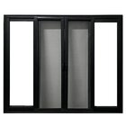 Janela Vitro 4 Folhas Tela Mosquiteira Linha 25 Alum. Preto 1