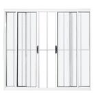 Janela Vitro De Alumínio 04 Folhas Com Grade Classic Branco -