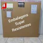 Janela Vitro De Correr 4 Folhas 120x100 Requadro 7cm Sem Vidr