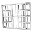 Janela Vitro Travessa 4 Folhas Alumínio Branco Linha 25 Com G