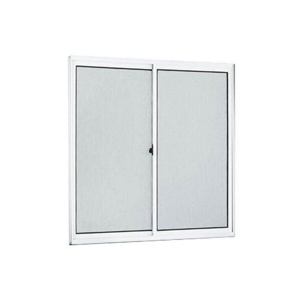 Janela Wc De Alumínio 02 Folhas Fit Branca - 40x60