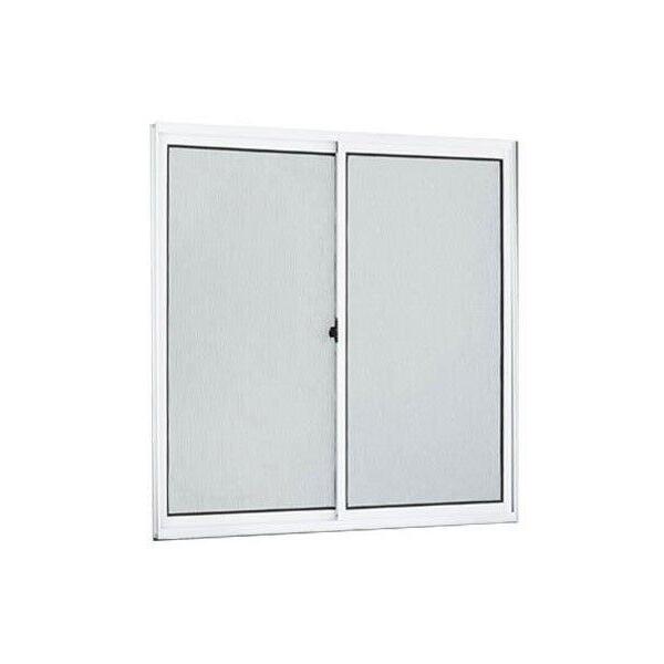 Janela Wc De Alumínio 02 Folhas Fit Branca - 60x80