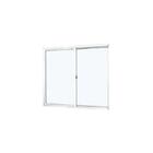 Janela Wc De Alumínio 02 Folhas Fit Branca - 60x80