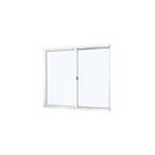 Janela Wc De Alumínio 02 Folhas Fit Branca - 80x100