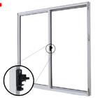 Janela Wc De Alumínio 02 Folhas Fit Branca - 80x80