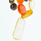 Japamala Pedra Olho De Tigre 108 Contas Pingente Cristal