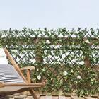 Jardim Vertical Artificial Plástico Verde Extensível Forest Jasmin 1x2m Naterial