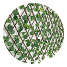 Jardim Vertical Gradil Treliça Madeira Com Hera Artificial M