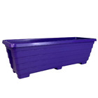 Jardineira 50cm De Plástico Para Plantas E Flores Roxo