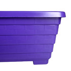 Jardineira 50cm De Plástico Para Plantas E Flores Roxo