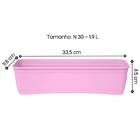 Jardineira Aquarela 30 (1,9l) Rosa Bebê Nutriplan