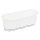 Jardineira Autoirrigável Branca 14x40cm