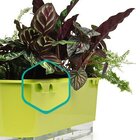 Jardineira Autoirrigável Raíz - 40cm Vermelho