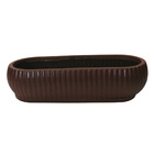 Jardineira Flora 19x12 cm Argila