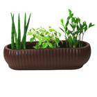 Jardineira Flora 19x12 cm Argila