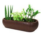 Jardineira Flora 19x12 cm Argila