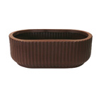 Jardineira Flora 25x16 cm Argila