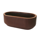 Jardineira Flora 25x16 cm Argila