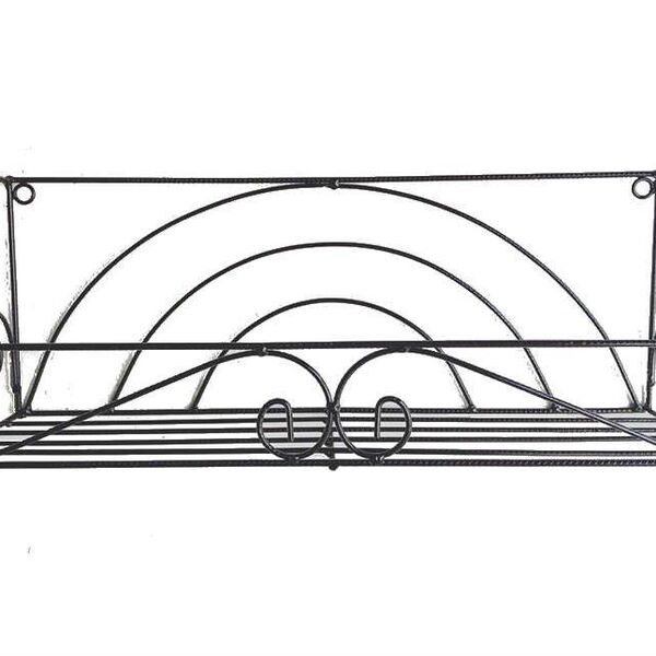 Jardineira Floreira Design 60 Cm Ferro Suporte Parede Janela