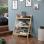 Jardineira Organizadora 3 Andares Desmontavel Em Madeira Pinu