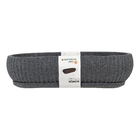 Jardineira Pequena em Plástico 12x50cm com Prato Preto Naterial