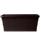 Jardineira Plastica Porto Marrom 40cm West Garden