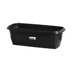 Jardineira Plástica Preta Nº50 (8l) Rischioto