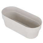 Jardineira Plástico Cultivar Bege  29,5x13cm  OU