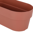 Jardineira Plástico Cultivar Terracota 29,5x13cm OU