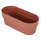 Jardineira Plástico Cultivar Terracota 29,5x13cm OU