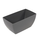 Jardineira Plástico Évora Grafite Médio