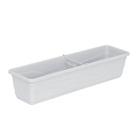 Jardineira Plástico Roma Cinza Extra Grande