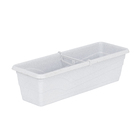 Jardineira Plástico Roma Cinza Grande