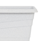 Jardineira Plástico Roma Cinza Grande