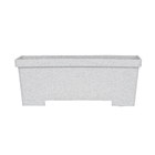 Jardineira Plástico Roma Cinza Média