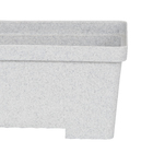 Jardineira Plástico Roma Cinza Média