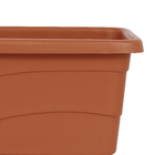 Jardineira Plástico Roma Terracota Extra Grande