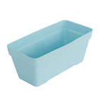 Jardineira Plástico Sampa Azul Grande