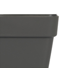 Jardineira Plástico Sampa Cinza Grande