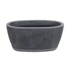 Jardineira Plástico SP27 Preto 23x51x51cm Vasart