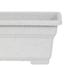 Jardineira Plástico Vicenza Cinza Médio