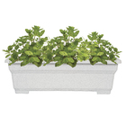 Jardineira Plástico Vicenza Terracota 11x36cm Desli